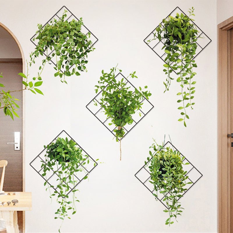 Skanto | Plante klistremerker - Illusjon av realistiske planter - Dekorer med stil