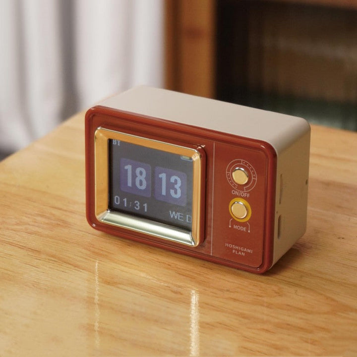 Skanto | Retro Tidsvisning Bluetooth Høyttaler