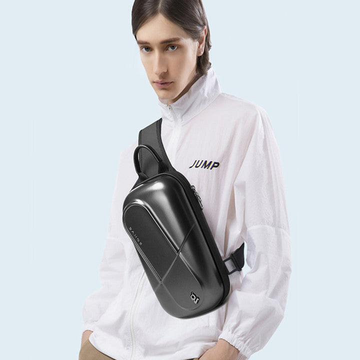 Skanto | Casual Crossbody Hardshell Vanntett Sling Bag