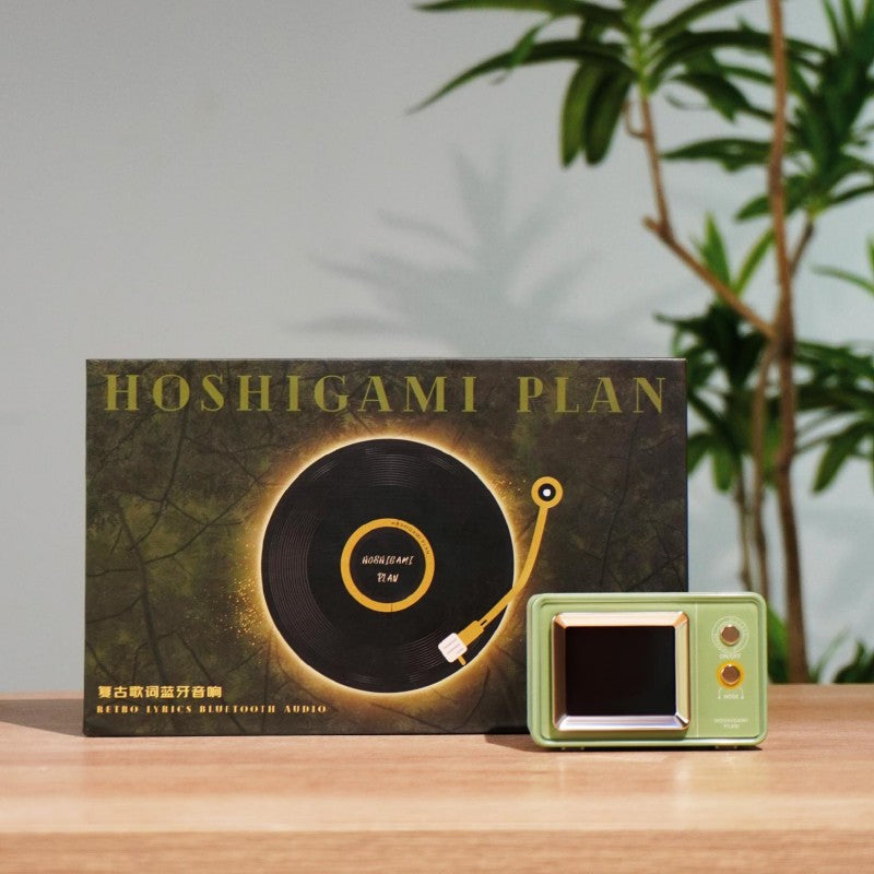 Skanto | Retro Tidsvisning Bluetooth Høyttaler