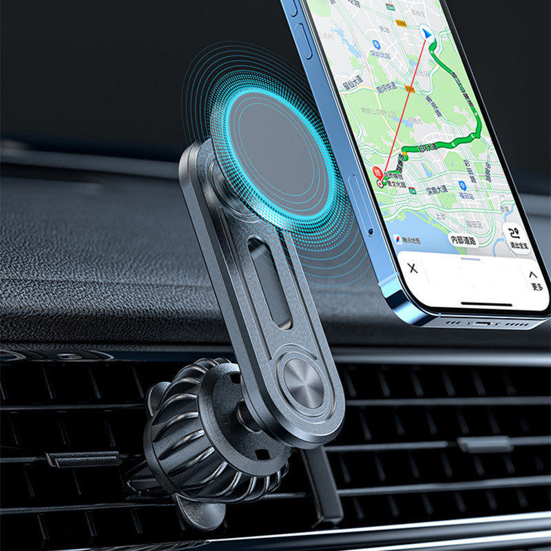 Skanto | Magnetisk Aluminium Legering Rotérbar Bil Telefonholder