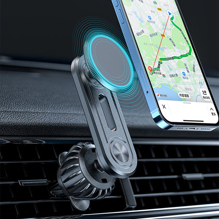 Skanto | Magnetisk Aluminium Legering Rotérbar Bil Telefonholder