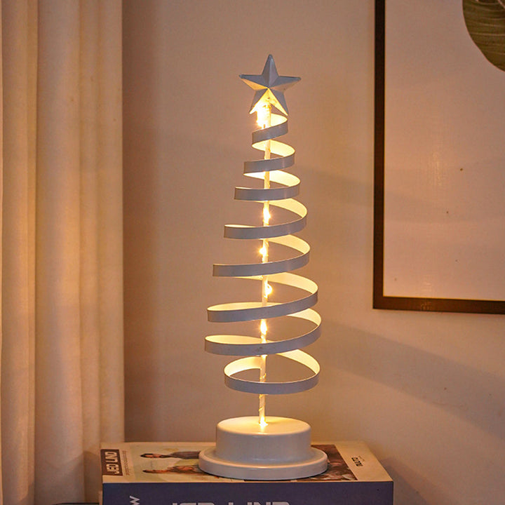 Skanto | Bordlampe med LED-lamper og metalltre