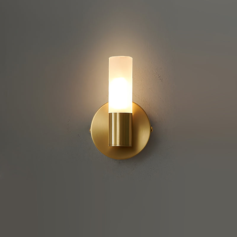 Skanto | CylindraGlow – Stilig Sylinderformet Vegglampe for Tidøs Atmosfære