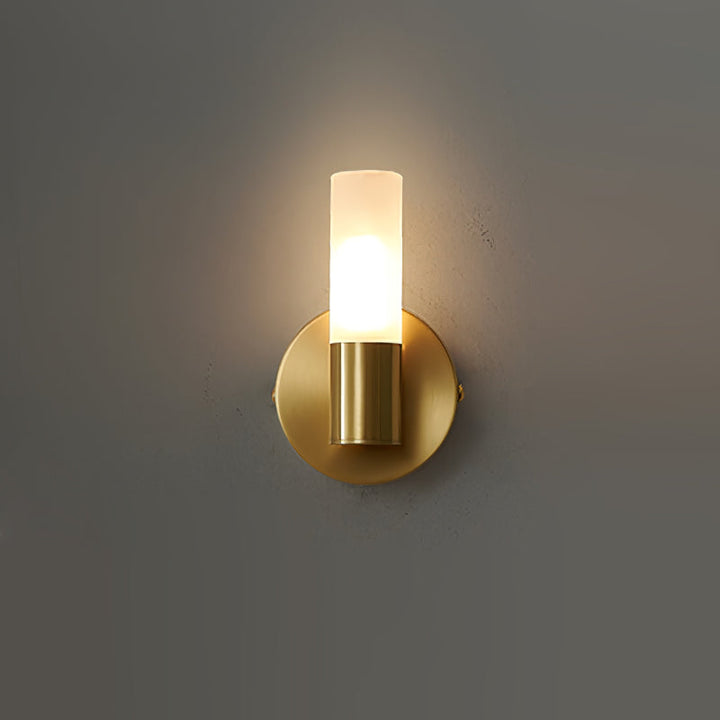 Skanto | CylindraGlow – Stilig Sylinderformet Vegglampe for Tidøs Atmosfære