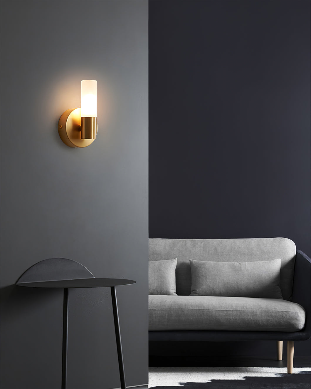 Skanto | CylindraGlow – Stilig Sylinderformet Vegglampe for Tidøs Atmosfære