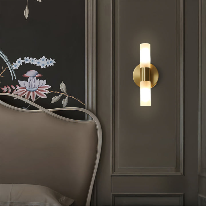 Skanto | CylindraGlow – Stilig Sylinderformet Vegglampe for Tidøs Atmosfære
