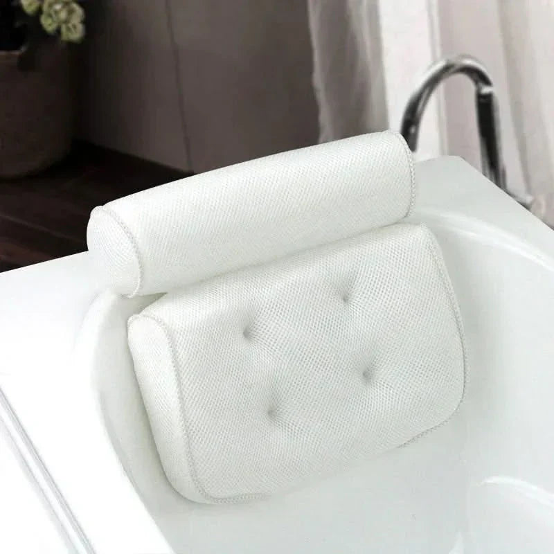 Ergonomisches Badewanne-kissen zur Nacken- und Kopfstütze in der Badewanne