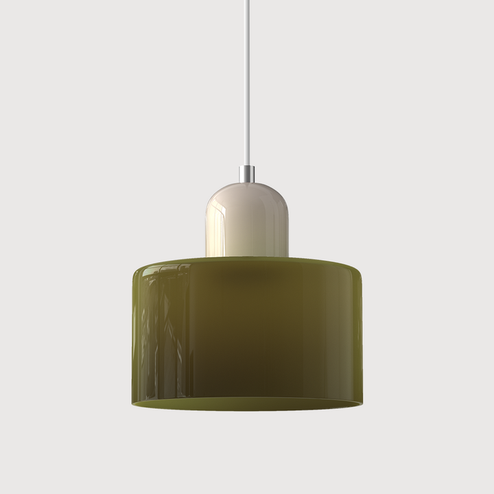 Skanto | Moderne lampe med farget glass og geometrisk form