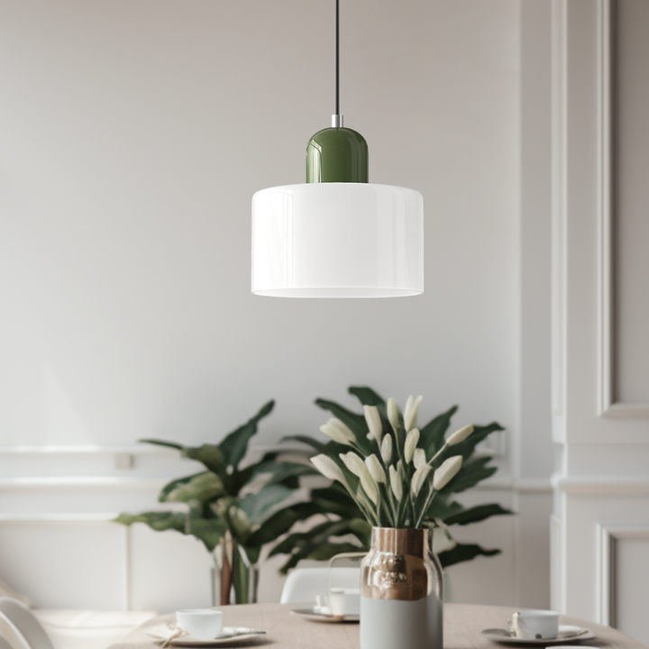 Skanto | Moderne lampe med farget glass og geometrisk form
