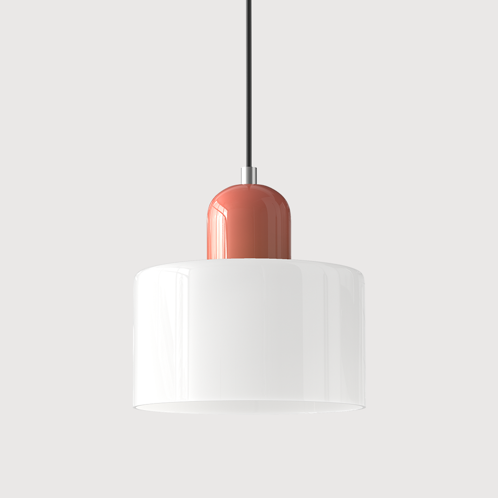 Skanto | Moderne lampe med farget glass og geometrisk form