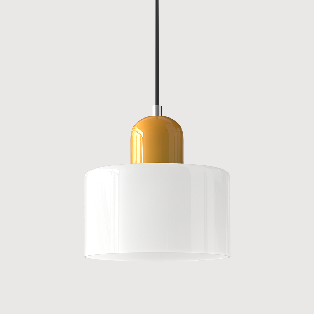 Skanto | Moderne lampe med farget glass og geometrisk form