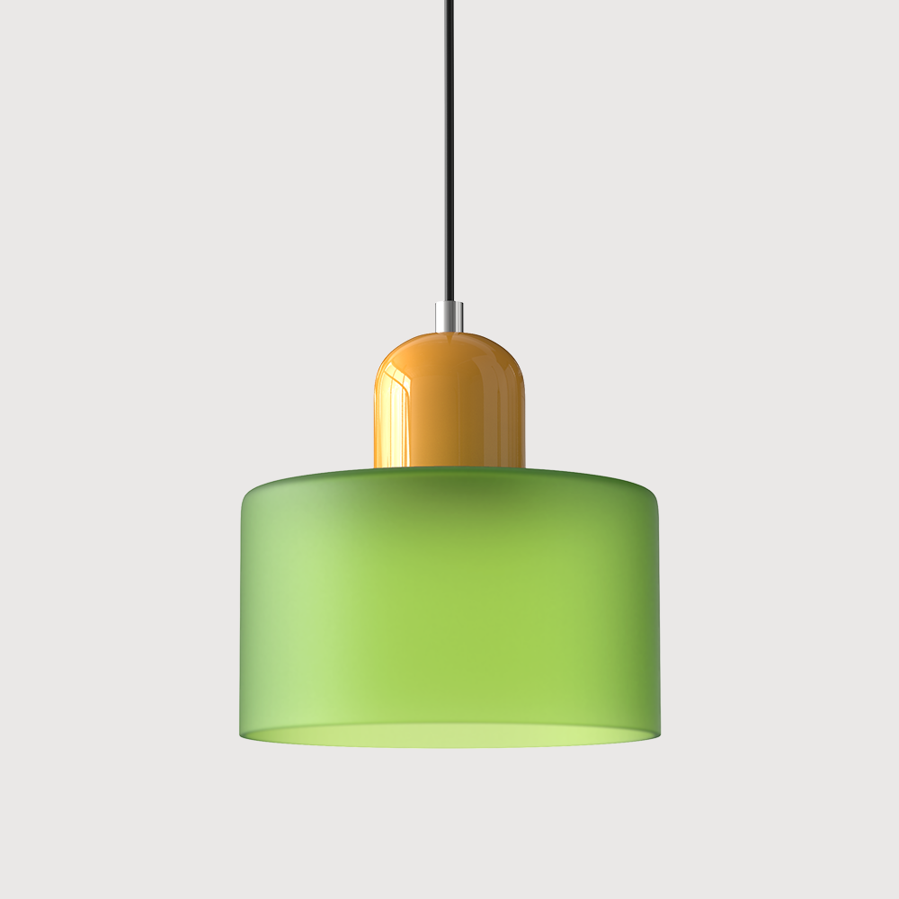 Skanto | Moderne lampe med farget glass og geometrisk form