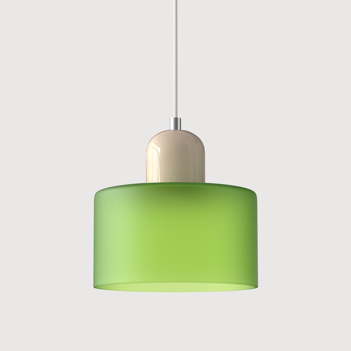 Skanto | Moderne lampe med farget glass og geometrisk form