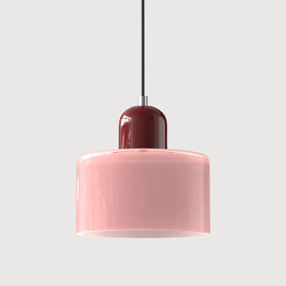 Skanto | Moderne lampe med farget glass og geometrisk form