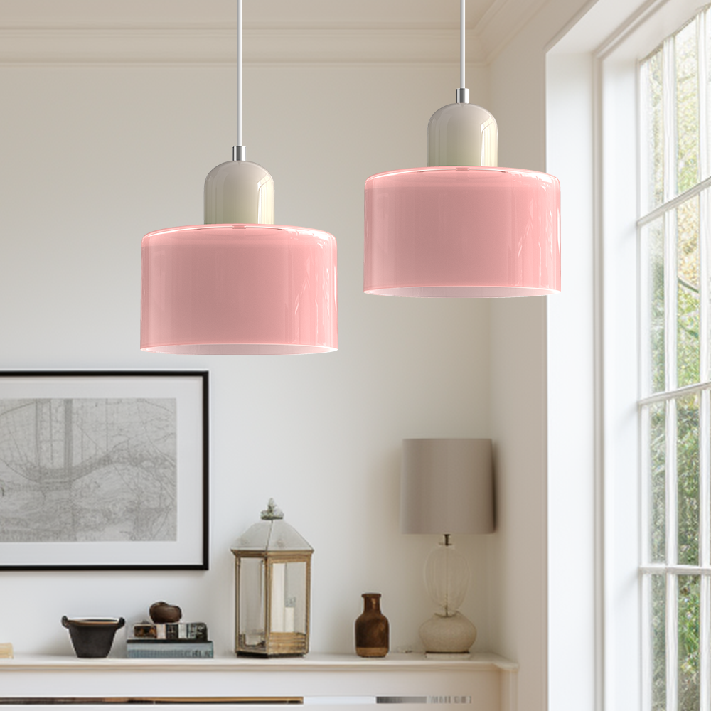 Skanto | Moderne lampe med farget glass og geometrisk form