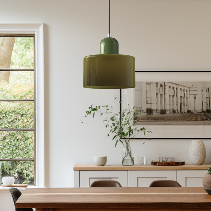 Skanto | Moderne lampe med farget glass og geometrisk form