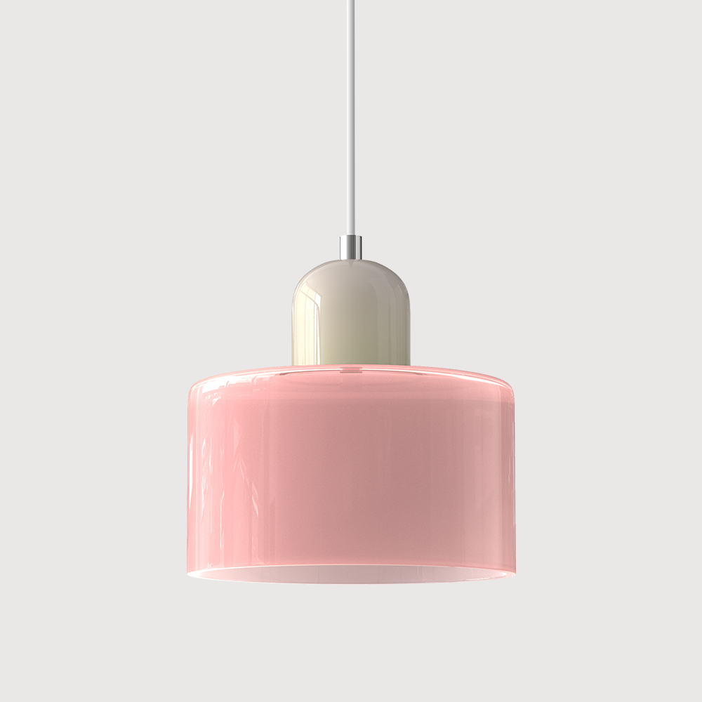 Skanto | Moderne lampe med farget glass og geometrisk form