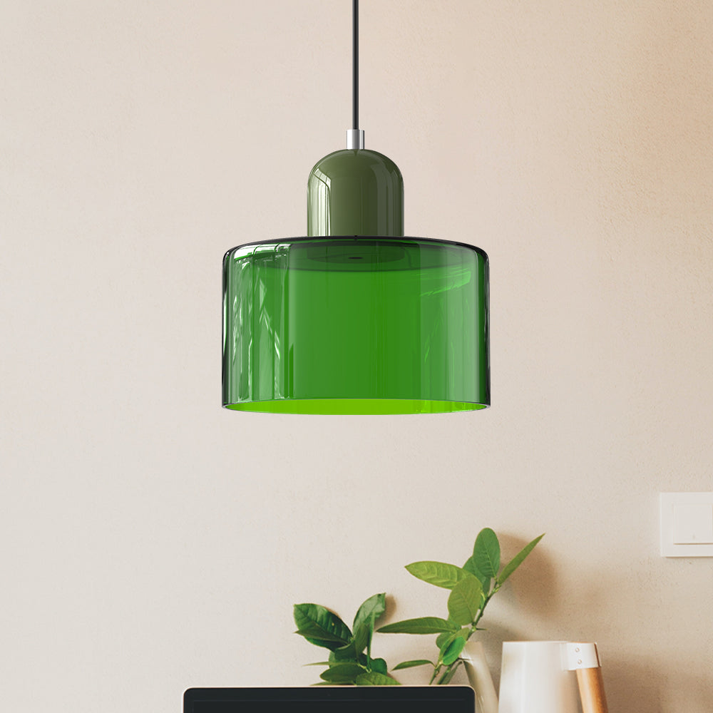 Skanto | Moderne lampe med farget glass og geometrisk form