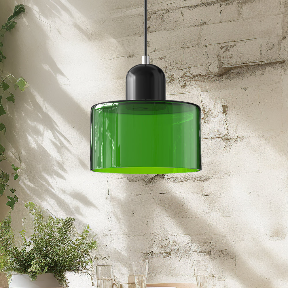 Skanto | Moderne lampe med farget glass og geometrisk form