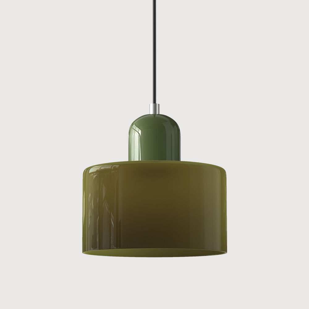 Skanto | Moderne lampe med farget glass og geometrisk form