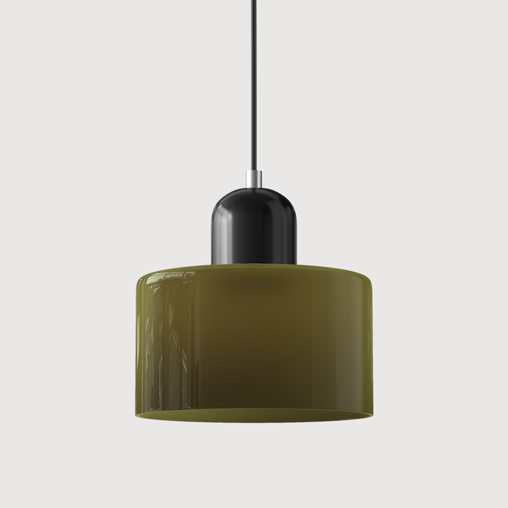 Skanto | Moderne lampe med farget glass og geometrisk form