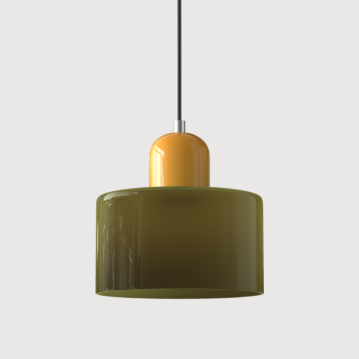 Skanto | Moderne lampe med farget glass og geometrisk form