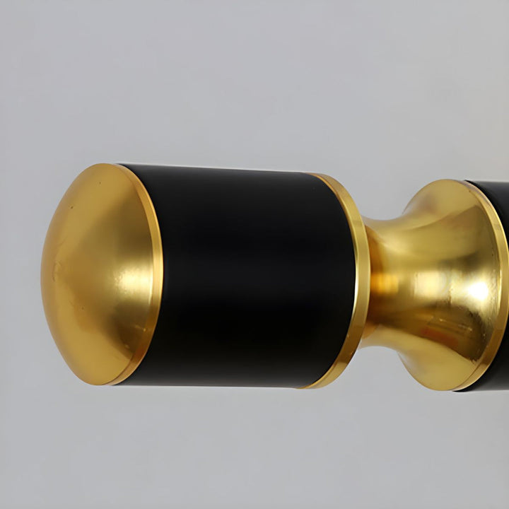 Luxury Black-Gold Mirror Lamp – LumoGold | Skanto