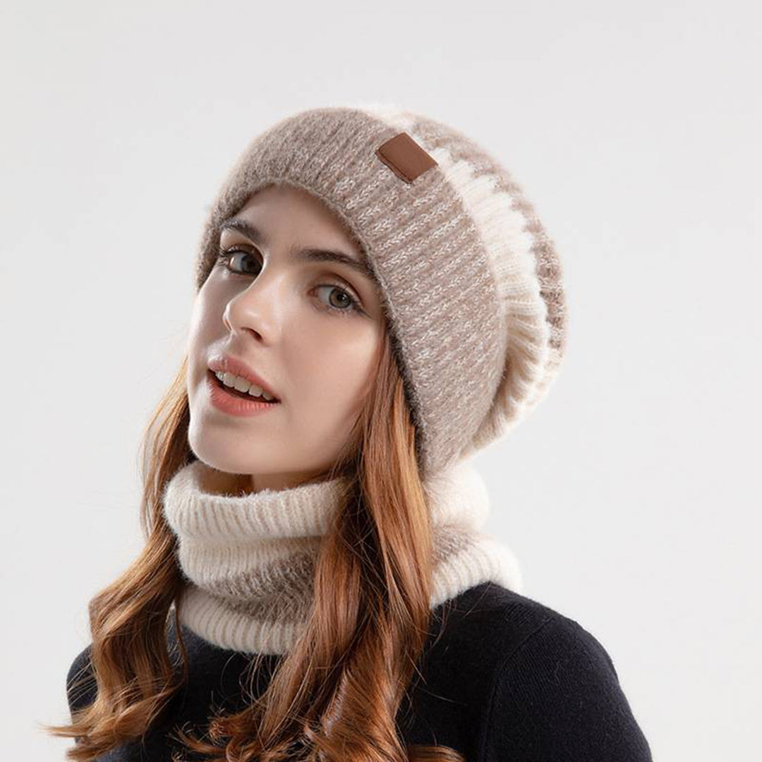 CozyWrap Sett – Trendy Lue og Skjerf for Vinter Skanto