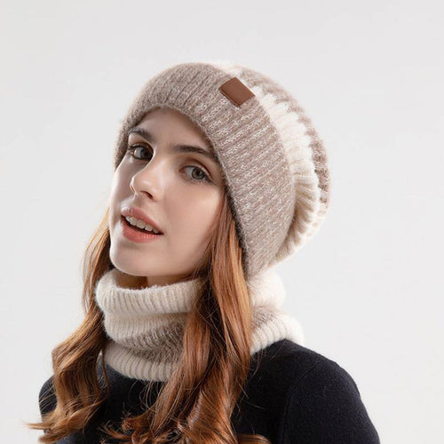 CozyWrap Sett – Trendy Lue og Skjerf for Vinter Skanto