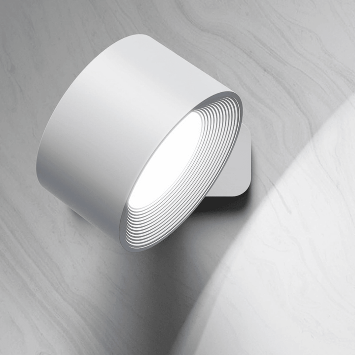 Trådløs Vegglampe – 360° Justerbar og Oppladbar LED-belysning (USB)