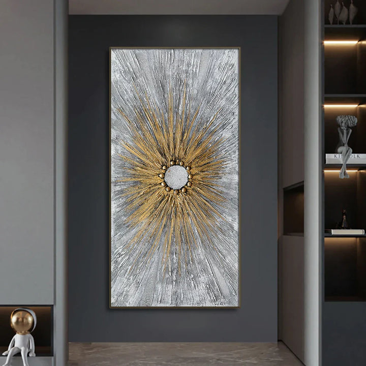 Store størrelser Samtids Urban Abstrakt Veggkunst Fin Kunst Lerretsutskrifter Nøytrale Farge Bilder For Moderne Leilighet Stue Hjem Kontor Kunst Dekor | Skanto