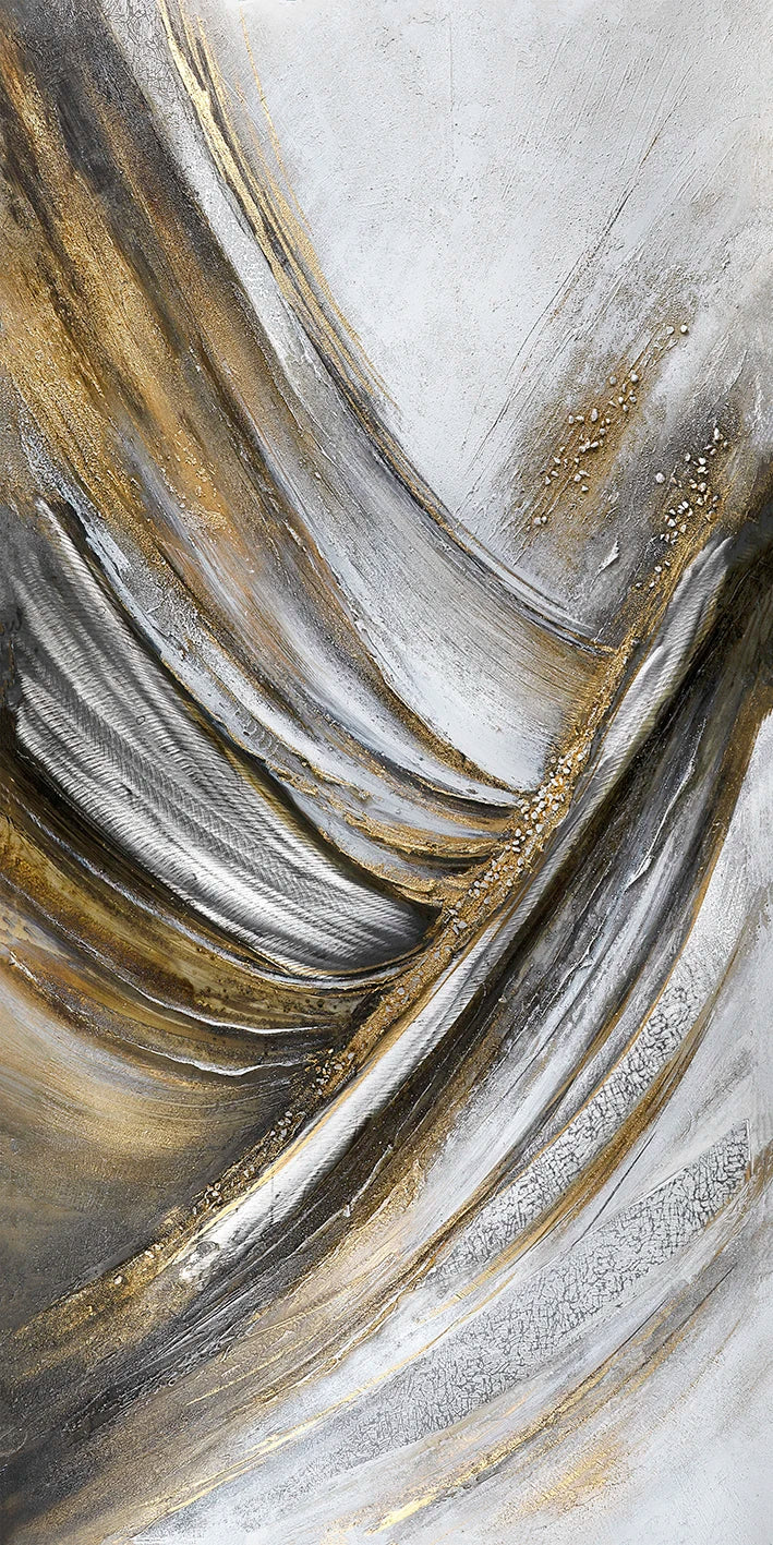 Store størrelser Samtids Urban Abstrakt Veggkunst Fin Kunst Lerretsutskrifter Nøytrale Farge Bilder For Moderne Leilighet Stue Hjem Kontor Kunst Dekor | Skanto