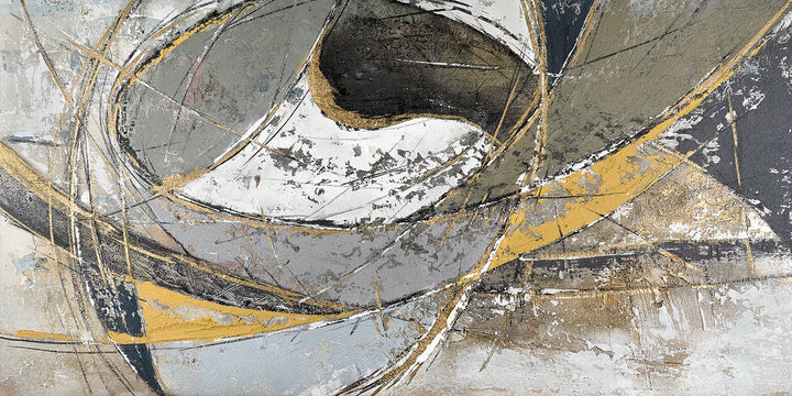 Samtidige urbane abstrakte veggkunst Fine Art lærredsutskrifter nøytrale fargetoner bilder for moderne leilighet stue kontor kunst dekore | Skanto