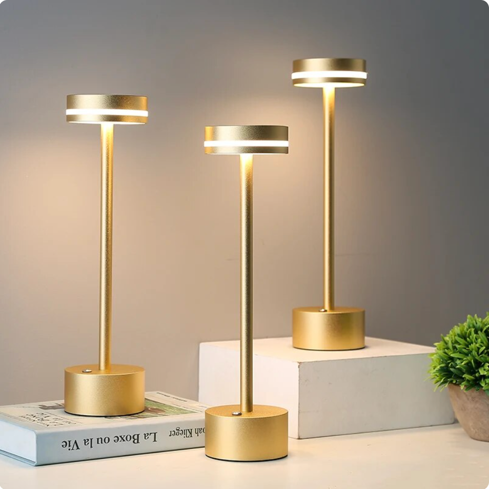 Skanto | Solara - Oppladbar Trådløs Berørings Bordlampe