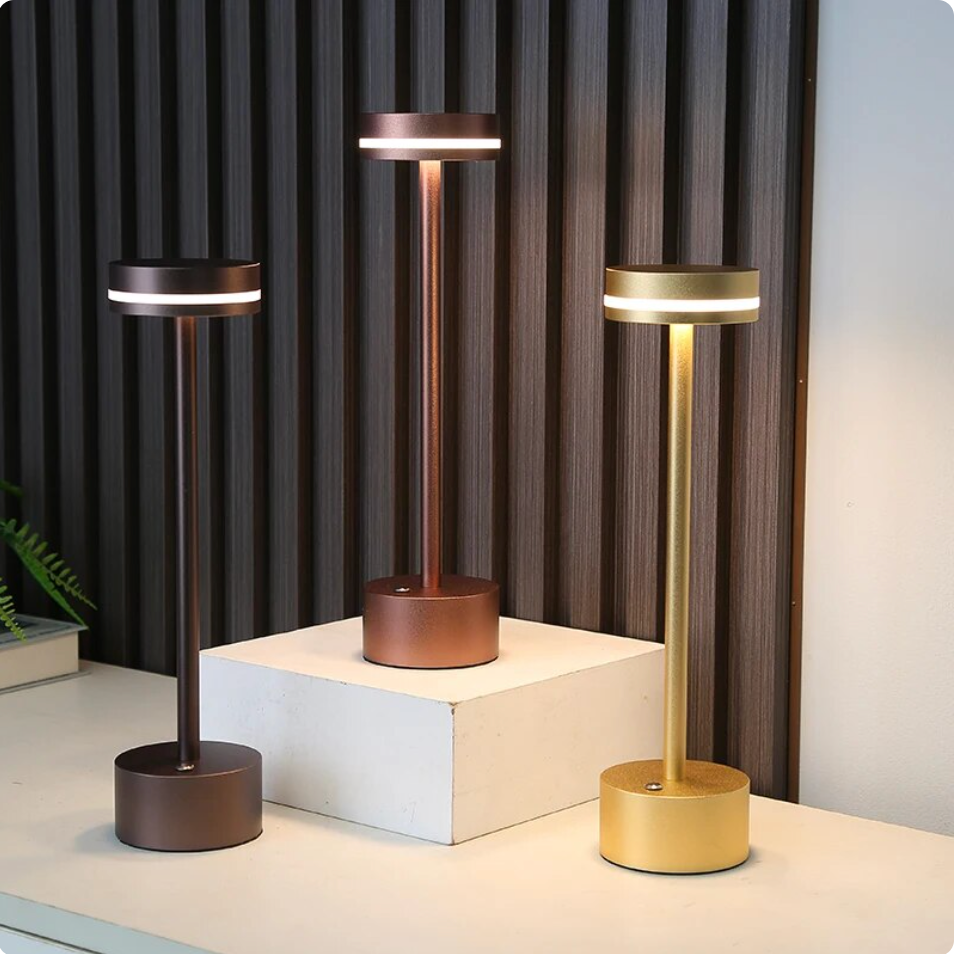 Skanto | Solara - Oppladbar Trådløs Berørings Bordlampe