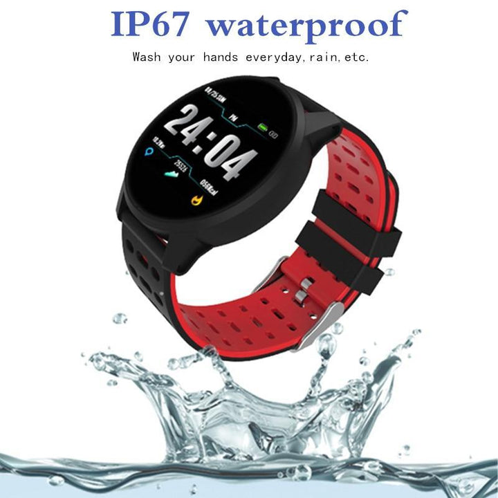 Skanto | Smartklokke Sport Menn Kvinner Puls Måler Blodtrykk Fitness Tracker Smartklokke GPS Sporelogio inteligente