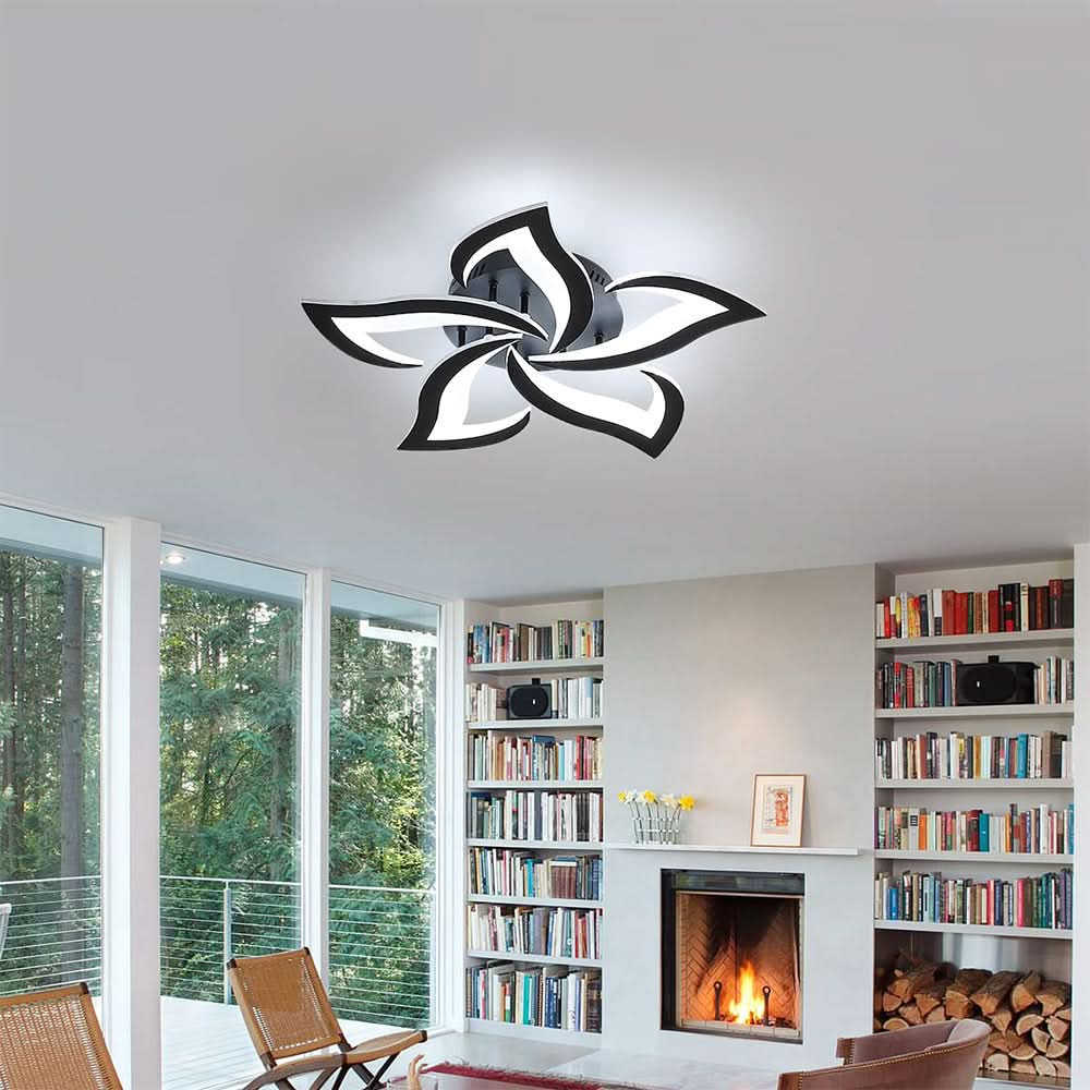 Skanto | Moderne Blomsterformet LED Taklampe for Hjemmedekorasjon