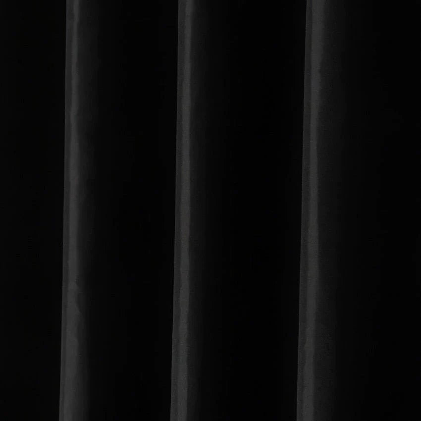 Svart dusjforheng Skanto