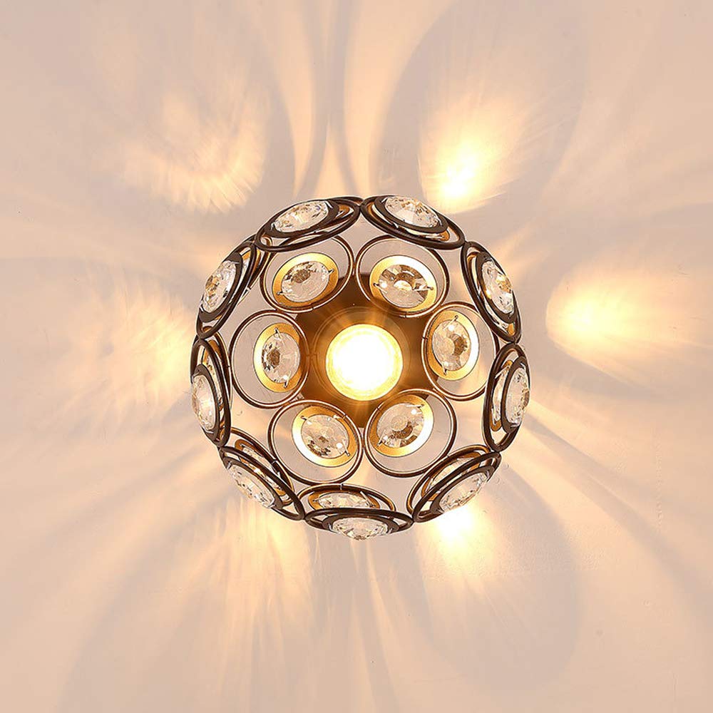 Skanto | Moderne Luksus Rund LED Taklampe laget av Krystallglass