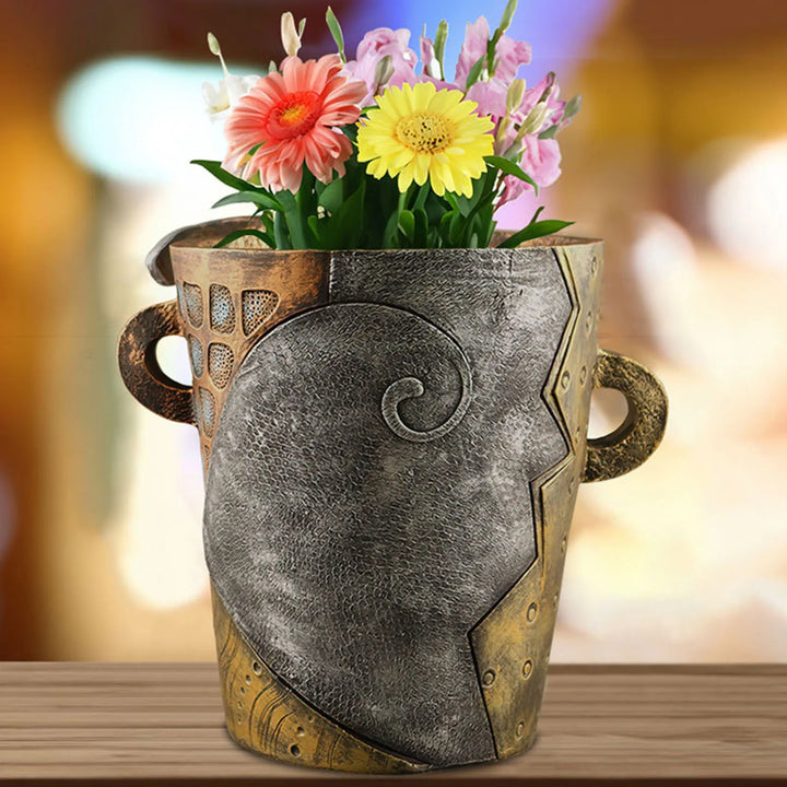 Skanto | Stilig Abstrakt Kkunst Blomsterpotte Ornamenter - RetroVisage