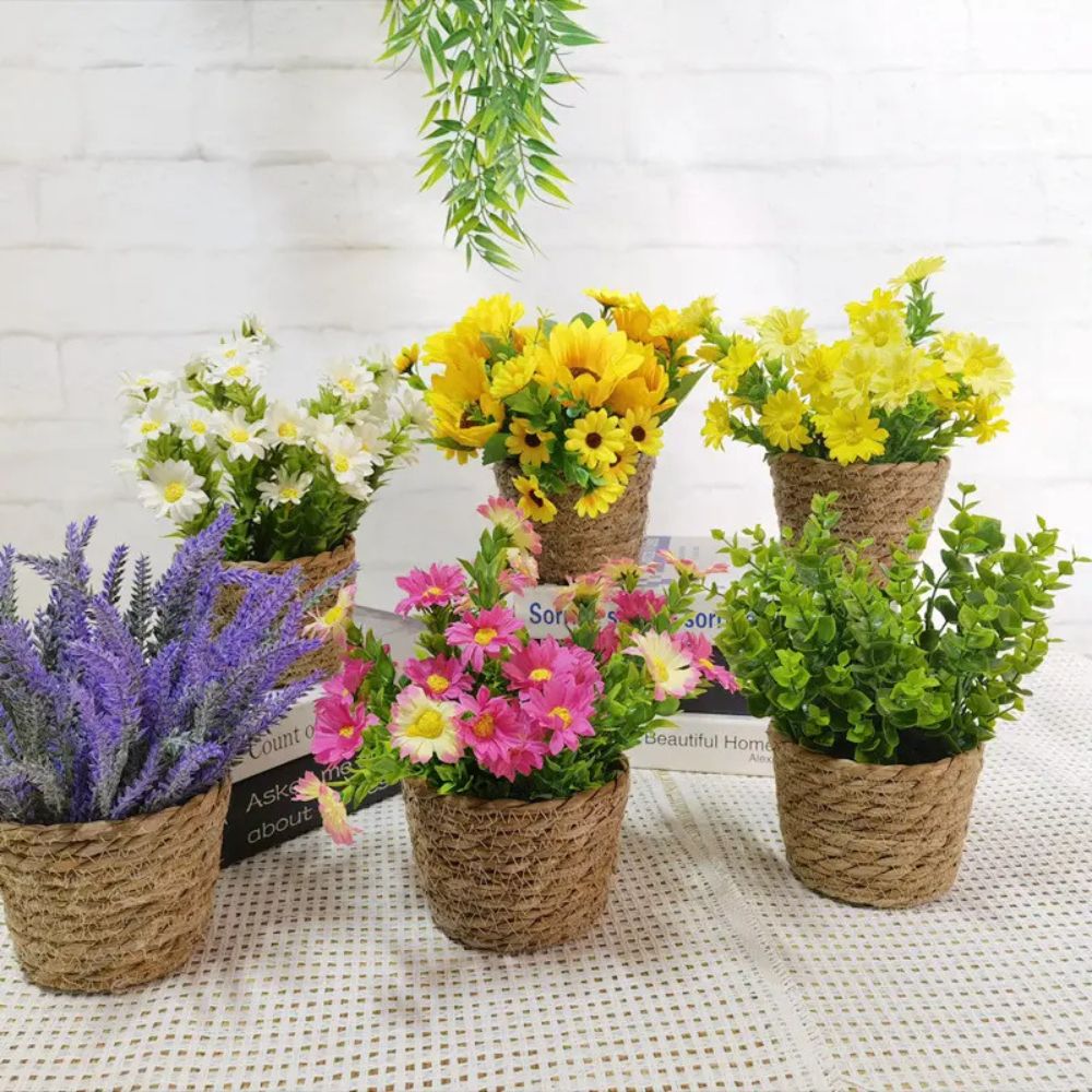 Skanto | Bloom Ease Mini Kunstig Blomsterpotteplante