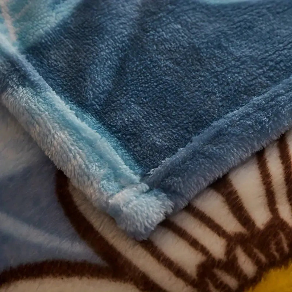 Skanto | Bloombee Retro Floral Soft Blanket