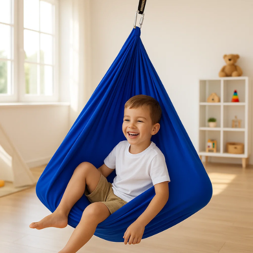 RustNest – Baumwollschaukel für sensorische Therapie for Kinder