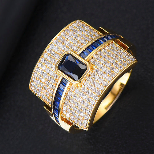 Skanto | Monaco Design Luksuriøs Statement Stabil Ring For Kvinner