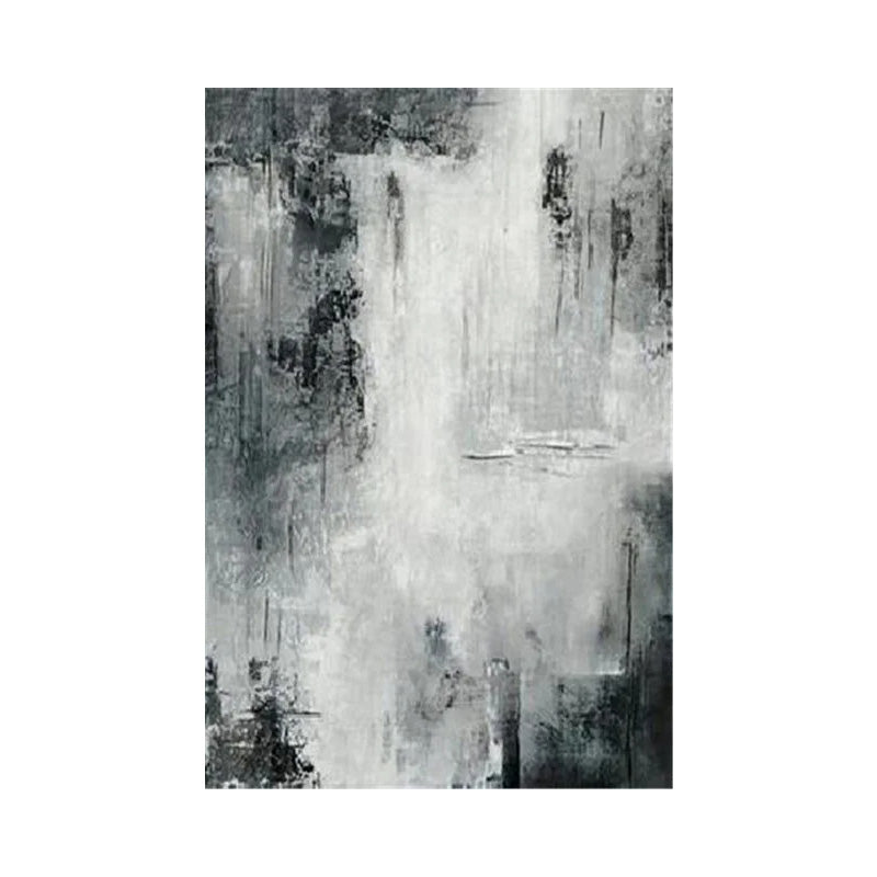 Blue Gray Modern Abstract Wall Art Fine Art Canvas Prints Posters Pictures For Living Room Home Office Art Decor | Skanto