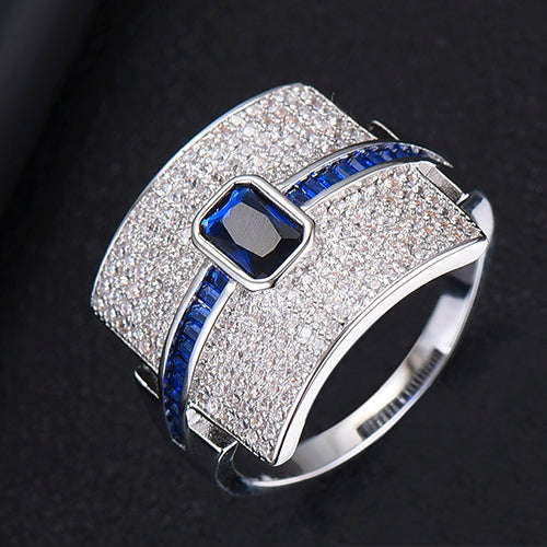 Skanto | Monaco Design Luksuriøs Statement Stabil Ring For Kvinner