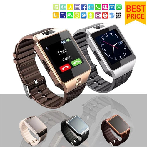 Skanto | Bluetooth Smartklokke DZ09 Android Telefon TF SIM-kort Kamera Menn Kvinner Sport Klokke For Iphone IOS PK Y1 A1 GT08 Smartklokke