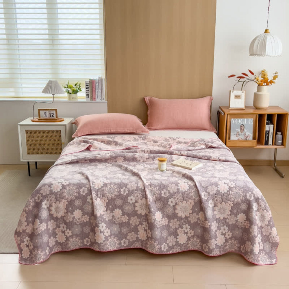Skanto | Reverie Floral Bomull Gasblader Teppe