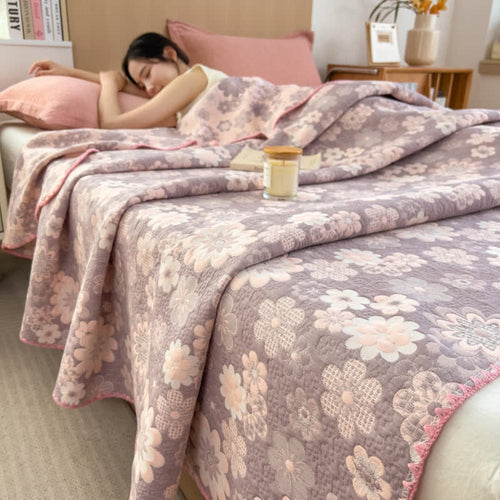 Skanto | Reverie Floral Bomull Gasblader Teppe